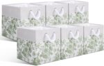Sage Green Floral Storage Bin, 6-Piece Set