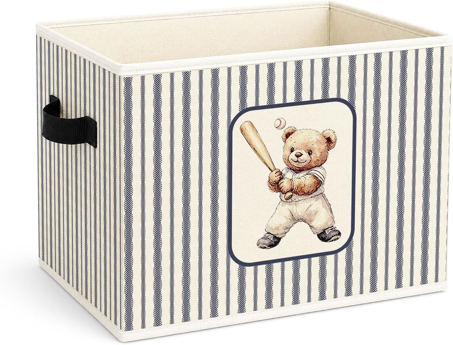 81rp3CCynSL._AC_SL1500_.jpg Sports-Themed Collapsible Fabric Storage Bin - Image 1